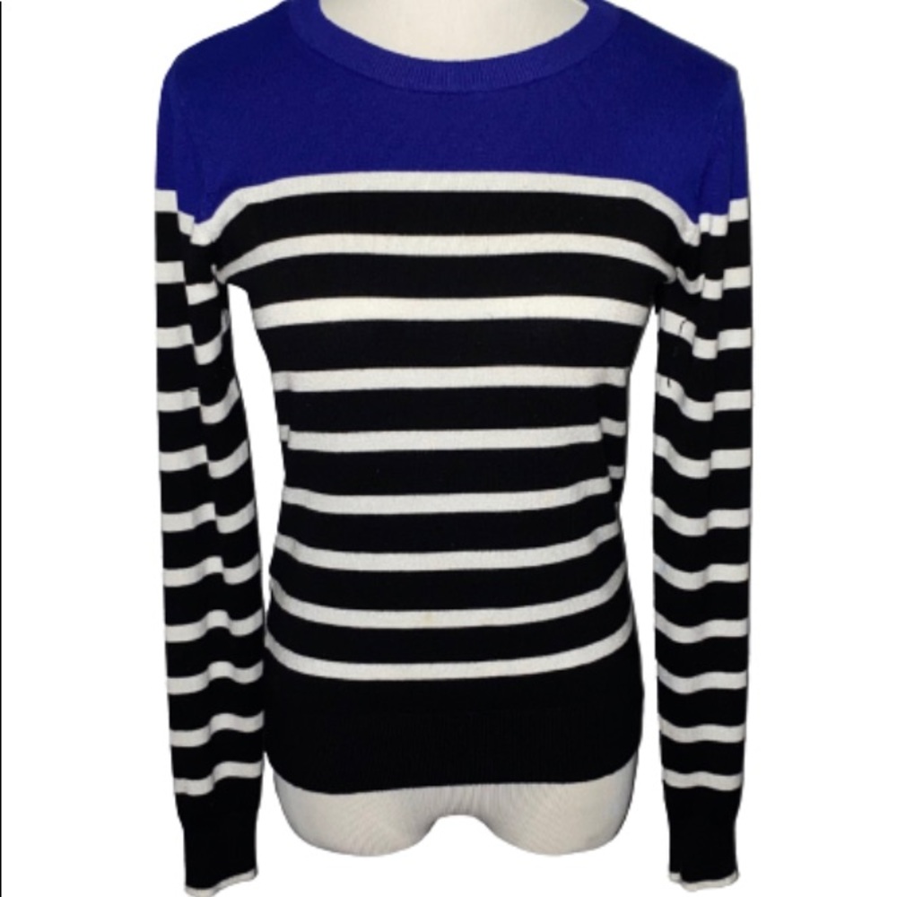 Forever 21 Long Sleeve Stripe Sweater Size Small